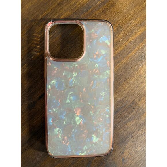 iPhone 13 Pro Case – Iridescent Opal Sparkle – Chic & Protective- pre owned - Picture 2 of 9